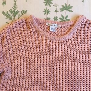 Pale Pink Knit Sweater